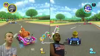 Lets Play Mario Kart 8 Deluxe with CT Cool Gaming Part 28
