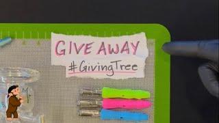 1st #GivingTree Sweep Stakes! | Thanks Moo-tubers!