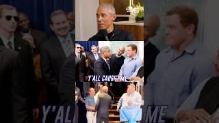 Obama did the Key & Peele handshake sketch IRL  #shorts