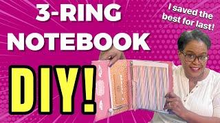 NEVER BUY THESE AGAIN!   3-RING NOTEBOOK/BINDER with clipboard too!