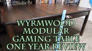 Wyrmwood Modular Gaming Table One Year Review