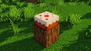 How many calories are in a Minecraft cake?