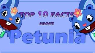 Top 10 Facts About PETUNIA From Happy Tree Friends (Character review)