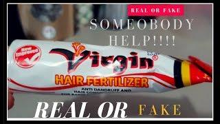 REAL or FAKE- VIRGIN HAIR FERTILIZER HELP!!!!