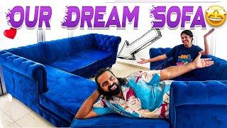 Finally Bought Our Dream Sofa ️ | Gowti Sowbi Vlogs