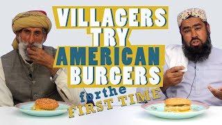 Tribal People Try American Burgers For The First Time