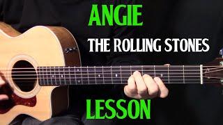 how to play Angie on guitar by the Rolling Stones - acoustic guitar lesson_tutorial