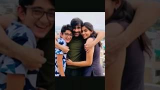 Ravi Teja with His Family Mother Rajya Lakshmi Wife Kalyani Teja Daughter Mokshadha Son Mahadhan