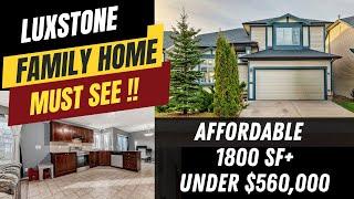 Must-see Cozy Family Home On Luxstone Road In Airdrie | Ready For You!