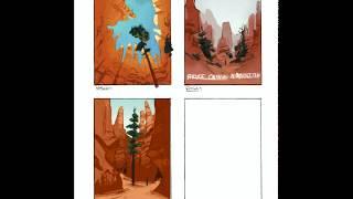 Fifty-Nine Parks: Bryce Canyon National Park | Sketch Time Lapse