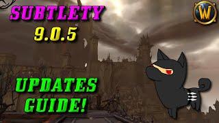 Subtlety Rogue PvE Guide/Updated Recommendations for Shadowlands Patch 9.0.5!