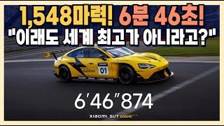 1,548마력! 6분 46초! "이래도 세계 최고가 아니라고?"