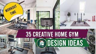 35 Modern and Creative Home Gym design ideas