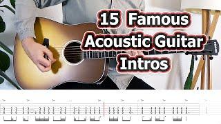 15 Famous Acoustic Guitar Intros (with Tabs)