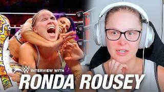 Ronda Rousey on "Wrestling is Fake," SCRAPPED Evolution 2, Losing in WWE, and New Comic Book