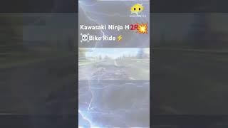 kawasaki ninja h2r bike rider #shorts #shortsvideo ️#ytshort #bike