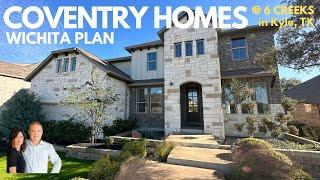 Coventry Homes | 6 Creeks Kyle Tx | Wichita Plan | 3,498SF+ | 5 Bed | 4Bath | Media Room