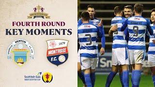 Greenock Morton 2-0 Montrose | Scottish Gas Men's Scottish Cup Fourth Round Key Moments