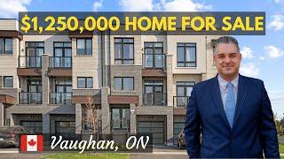 Stunning Townhouse in Vaughan, ON $1,250,000 | Affordable Homes GTA