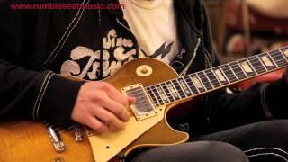 Joe Bonamassa and his Skinner Burst at Rumble Seat Music