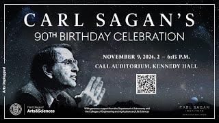 Carl Sagan's 90th Birthday Livestream - 10-minute countdown! (Livestream link in description)