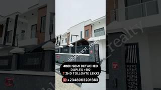 $89k(150M) 4bed semi detached duplex in Orchid lekki #realestate #forsale #foryou