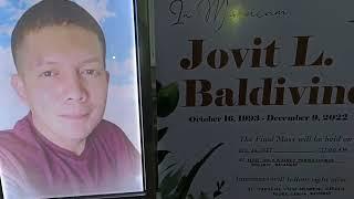 JOVIT L  BALDIVINO INTERMENT (OFFICIAL VIDEO)