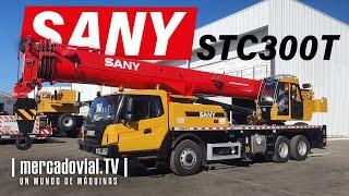 Contacto Grúas sobre Camión Sany STC300T Cap Máx Izaje 30 tn - Long de Pluma 40.5 m | MercadoVial TV