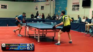 2.ЖУКОВ - ИСМАИЛОВ RUSSIAN Championship table tennis настольный теннис