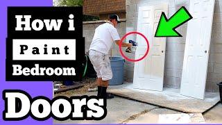 HOW TO PAINT BEDROOM DOORS