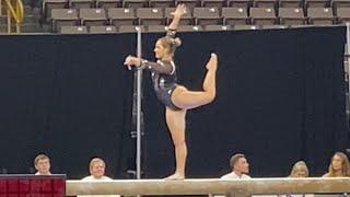 Dani Castillo (Iowa) Balance Beam 2020 vs Michigan State 9.825