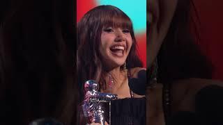 LISA wins Best K-Pop for "Rockstar"! #VMAs