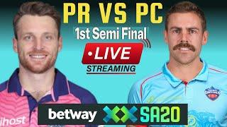 Pretoria Capitals vs Paarl Royals Live Scores & Commentry | PC vs PR Live Score | Sa T20 League 2023