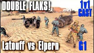 Elpern(US)vs Latouff(WEHR) G2 - 3rd Place Match - CoH3 1v1 Tournament