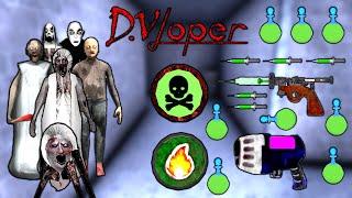 All DVloper Games Unofficial Weapons | Granny 3 Enhanced Vs Granny 4 Mortuary Vs Granny XIC Remake