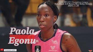 Paola Egonu │ VakifBank ISTANBUL vs. Numia Vero Volley MILANO | CEV Champions League Volley 2025