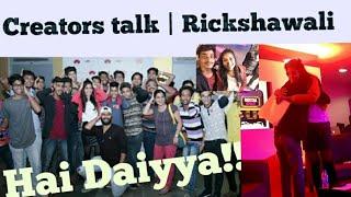 Creators talk with Rickshawali | Hai Daiyya | Youtube space | Shinigami Biker