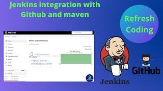 Jenkins job to build  maven Project uploaded on Github