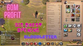 Big brofit Albion online Bloodletter Agressive Gathering Over 60m loot Pvp Black zone Solo content