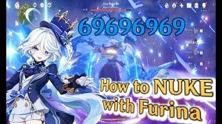 How to Properly use FURINA TO NUKE BOSSES