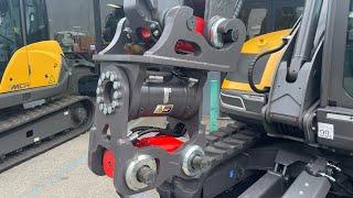 Mecalac MCR Detachable Tilt Hitch with Stucchi Multi-Coupler