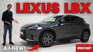 NEW Lexus LBX revealed! – best hybrid SUV?  | What Car?