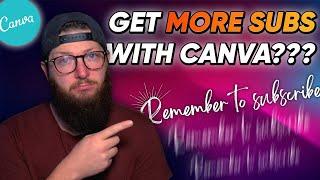 Grow your stream with FREE CTAs made in Canva | [Canva for Streamers Tutorial]