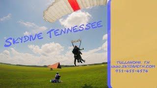 Tandem Skydive at Skydive Tennessee with Kevin Preece from Goodlettsville, TN