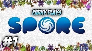 Let's Play Spore [Herbivore] - Part 1 - Parkystany