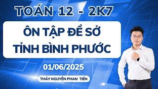 Toán 12 - Ôn Thi THPTQG 2025 - Đề Thi Sở Tỉnh Bình Phước Lần 2
