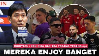 Eliano F*CK, Hubner Pasti yang Ajarin  Moriyasu Kaget Melihat Para Pemain Timnas SE Santuy Itu