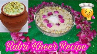 Rabri Kheer Recipe | Hindi Rabri Kheer Recipe | Rabri Kheer Banane Ki Recipe| ShahiRabriKheerRecipe