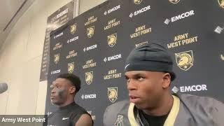 Post-Game (Army-ECU) with LB Chance Keith and CB Justin Weaver (10/19/24)