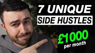 7 UNIQUE Side Hustle Ideas You Can Start TODAY | UK EDITION